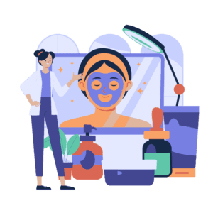 عکس یکی از تکنیک های تبلیغات کلینیک زیبایی